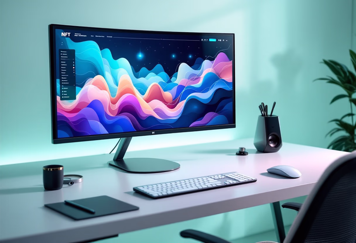 image of webinar setup (for a blockchain and cryptocurrency)