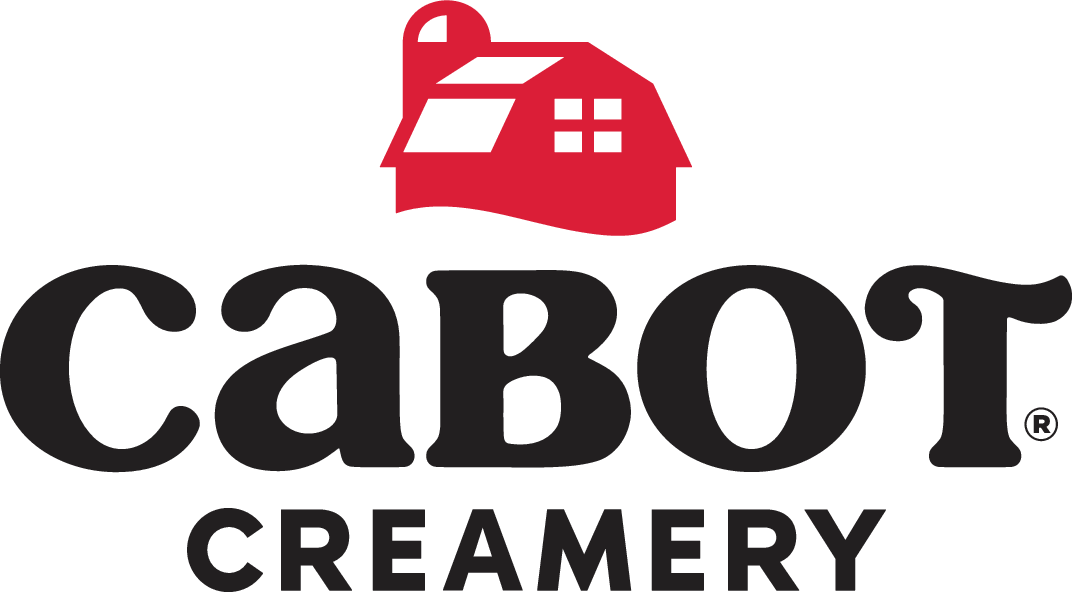 Cabot Creamery logo with a red barn above bold black text.