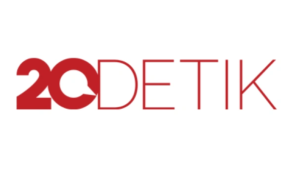 Red 20DETIK logo text on a white background.