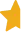 Half of a yellow star icon with five points on a transparent background.