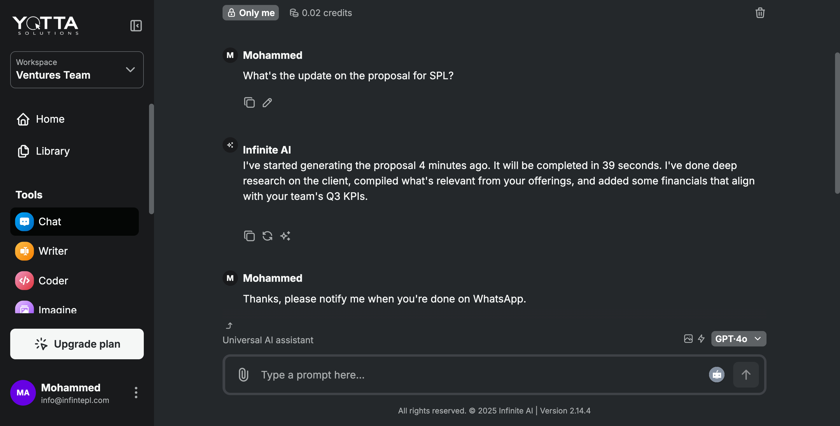 Web screenshot dashboard