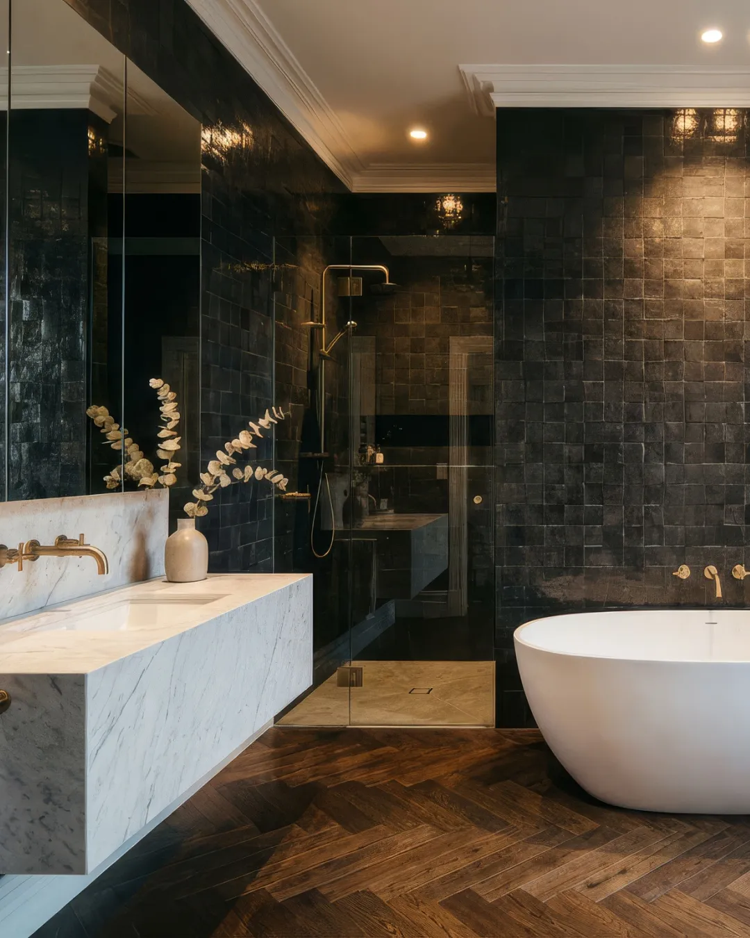 Bespoke Plumbing technician repairing bathroom plumbing during a renovation in a Balmain terrace home