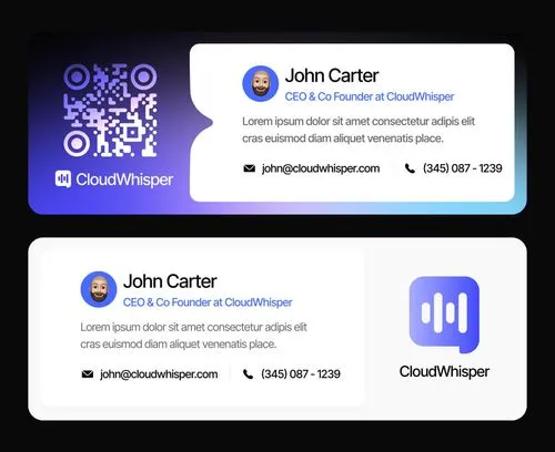 Cloudwhisper - Email Signature Included - Speech To Text App Template
