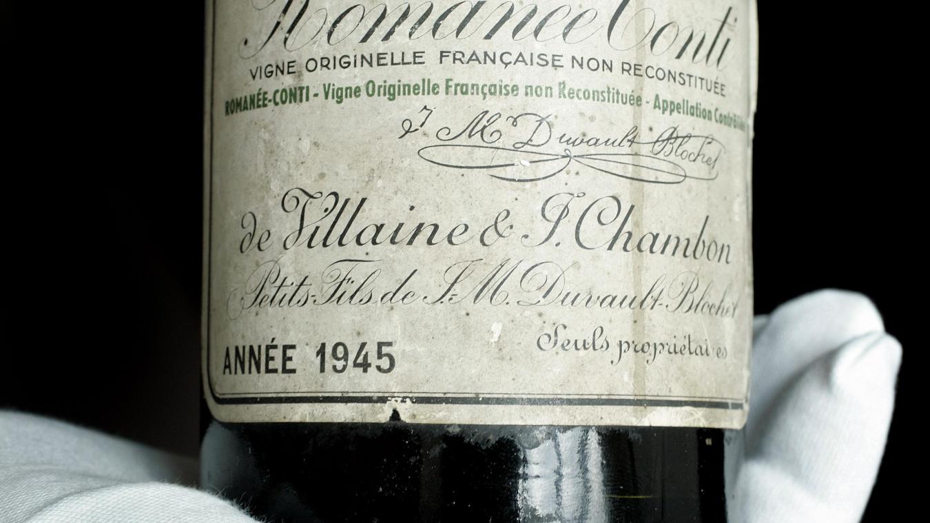 Domaine de la Romanée-Conti 1945 The Most Expensive Wine Ever Sold