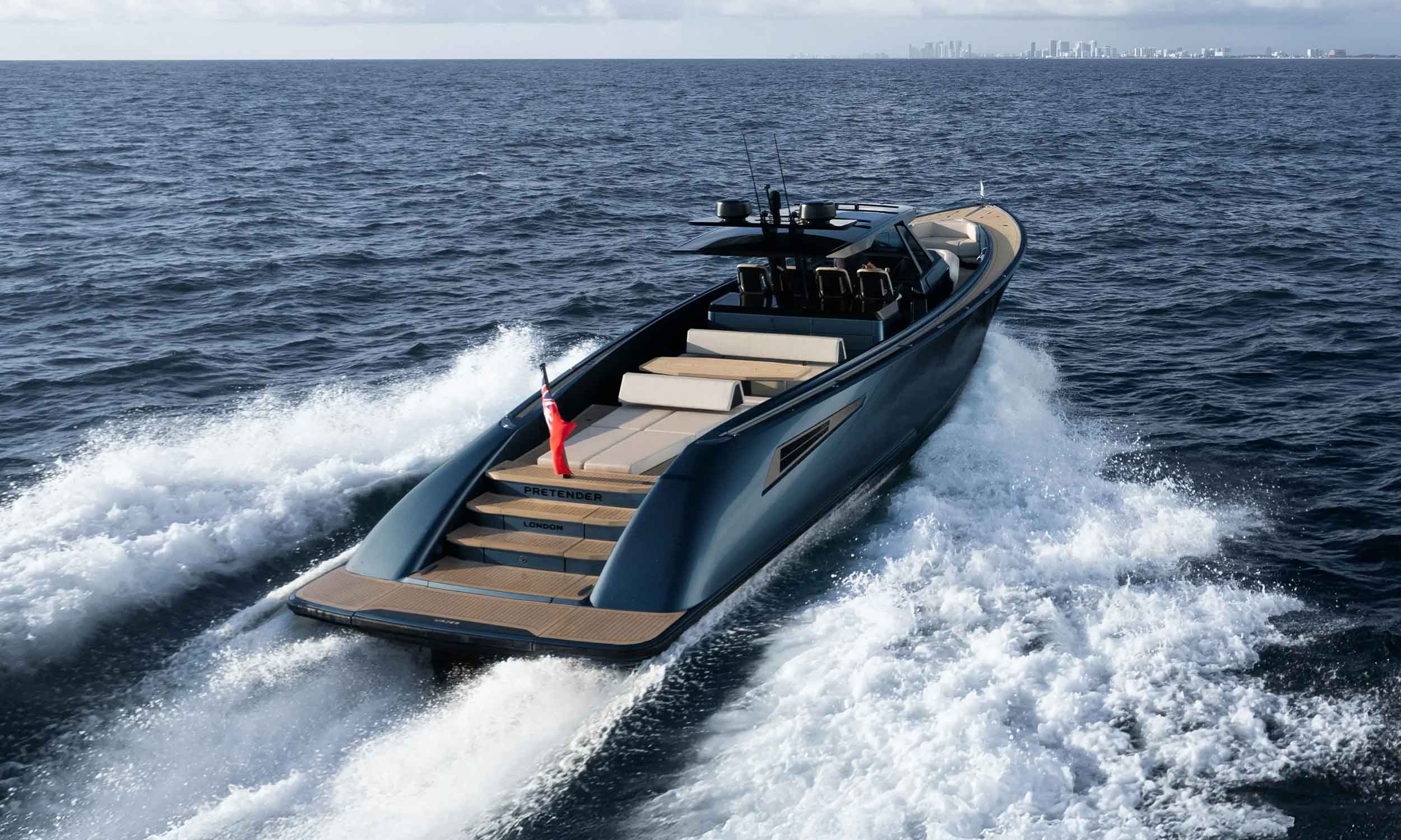 Wajer luxury day boat featuring refined Dutch engineering and premium materials