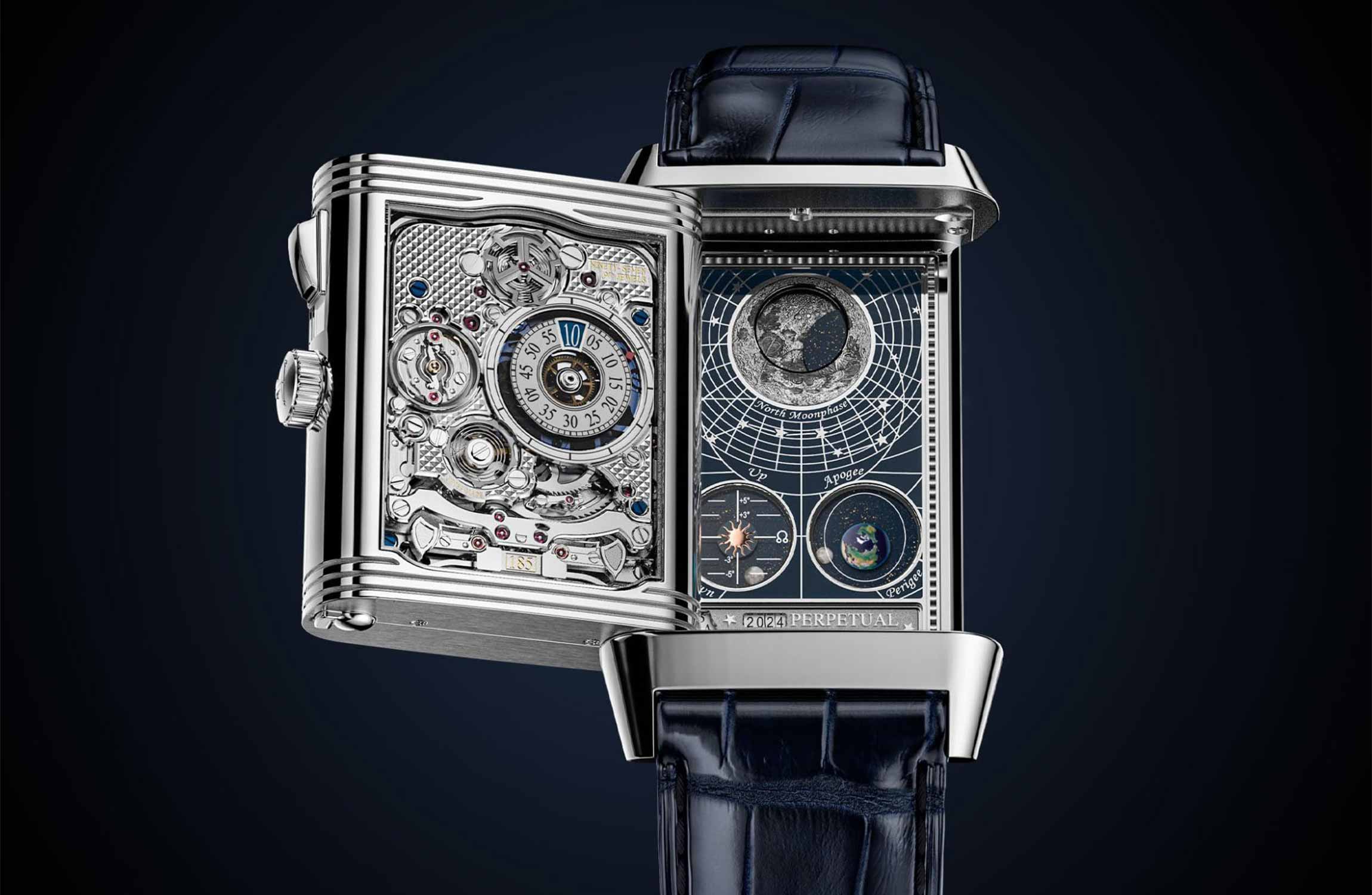 Reverso Quadriptyque open case four faces display