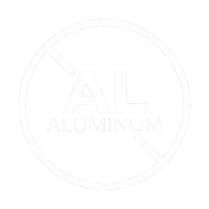 Aluminum-free formula badge
