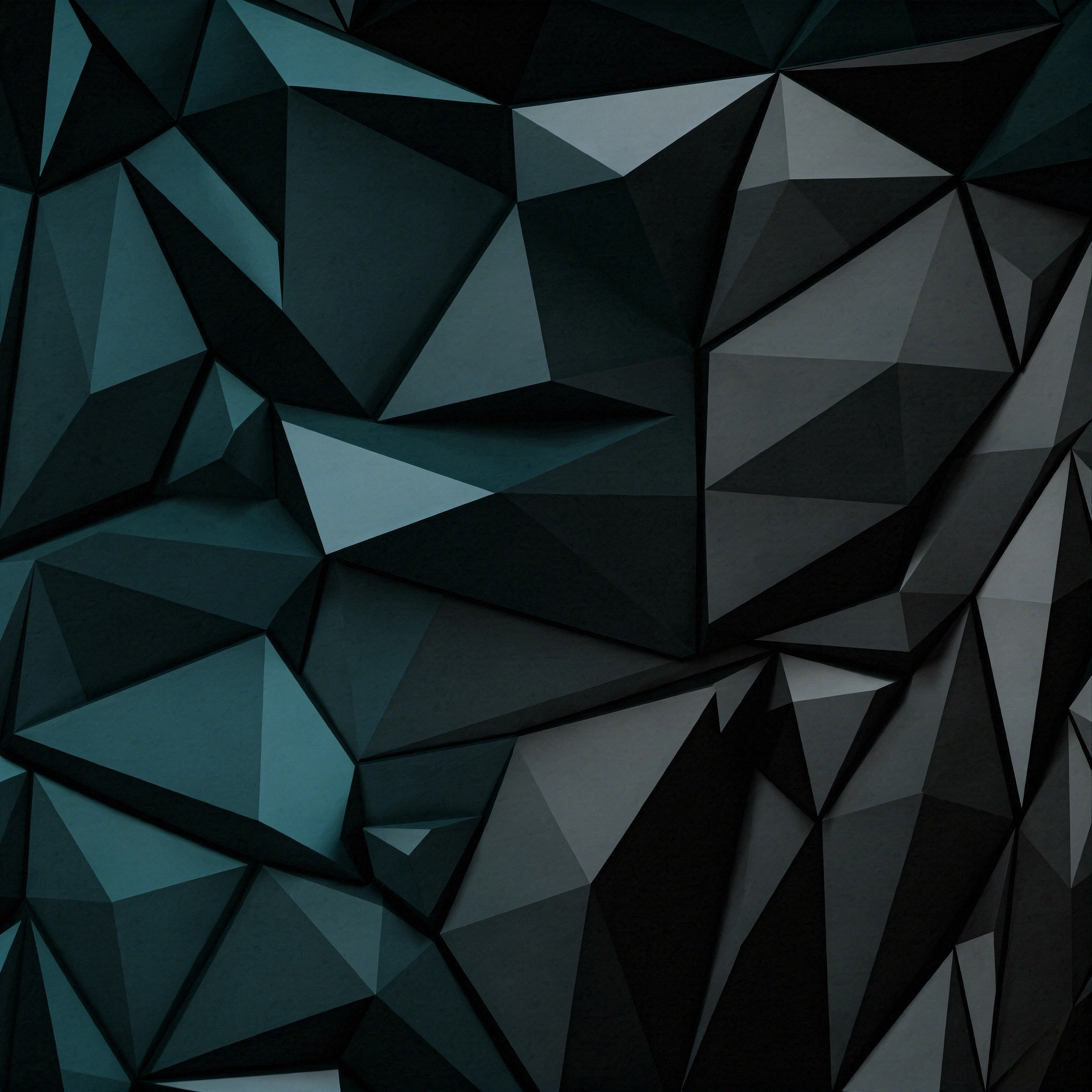alt="Fondo geométrico verde oliva de textura low poly — HOMBRE® Caliber"
