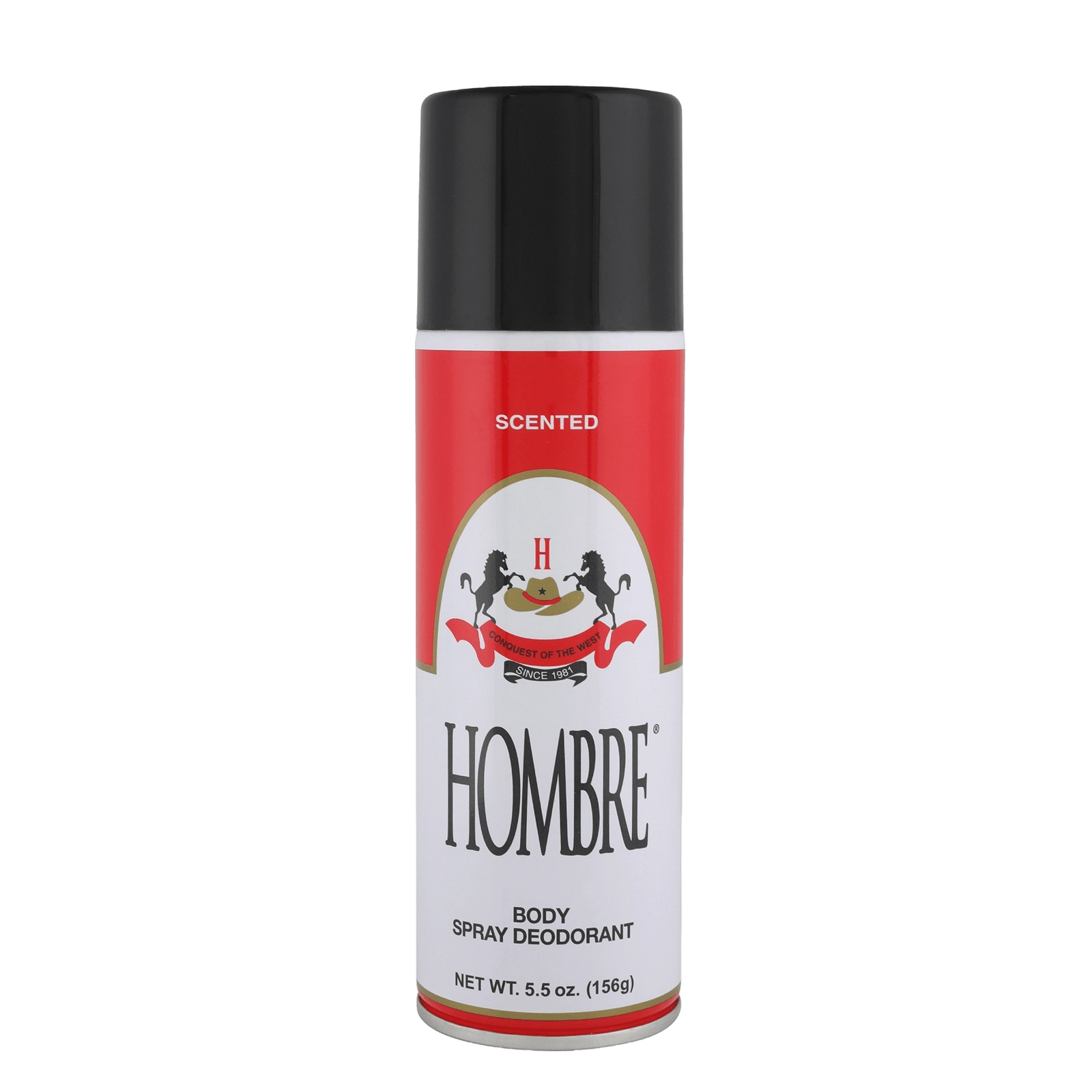 HOMBRE® Caliber aluminum-free shaving foam for men 200ml — studio shot on dark background