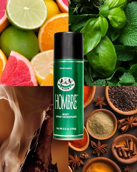 HOMBRE® Green Deodorant Body Spray for Men