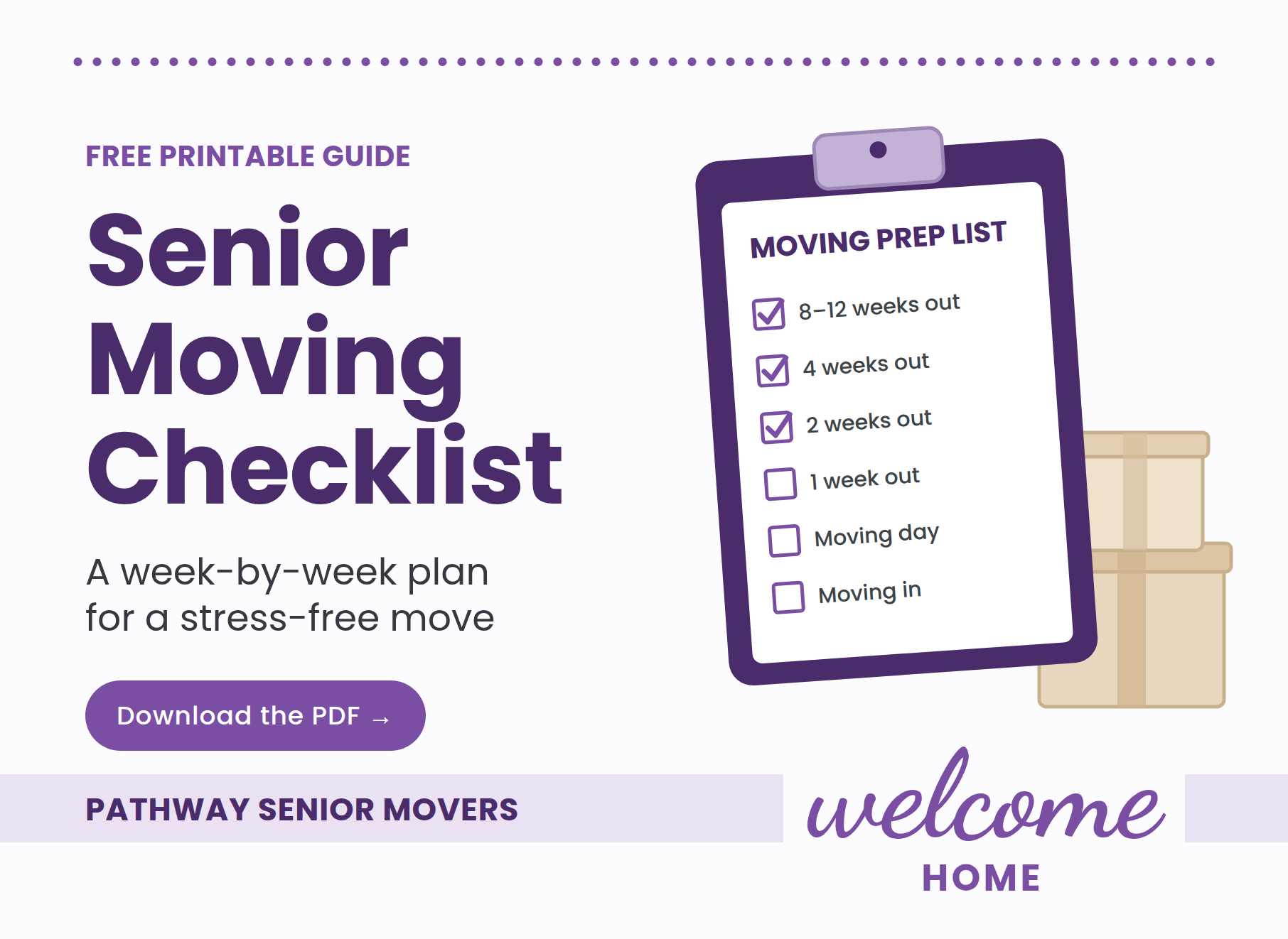 Your Complete Senior Moving Checklist: A Week-by-Week Guide