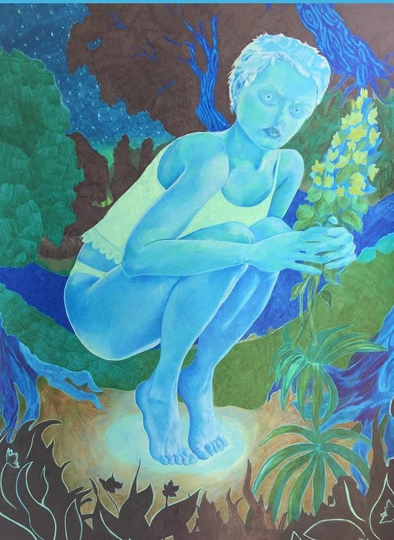 Color pencil on paper