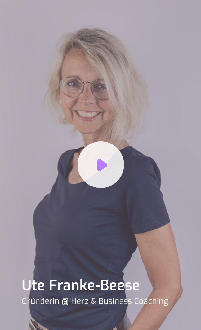 Ute Franke-Beese, Gründerin Herz und Business Coach im Video Interview über Digital Friendz Partnerschaft