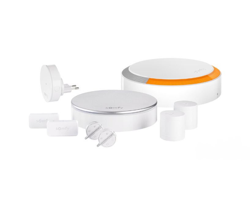 Bezpečnostní alarm Somfy Home Alarm pro domácnost. Ukázka z aktuální nabídky produktů.