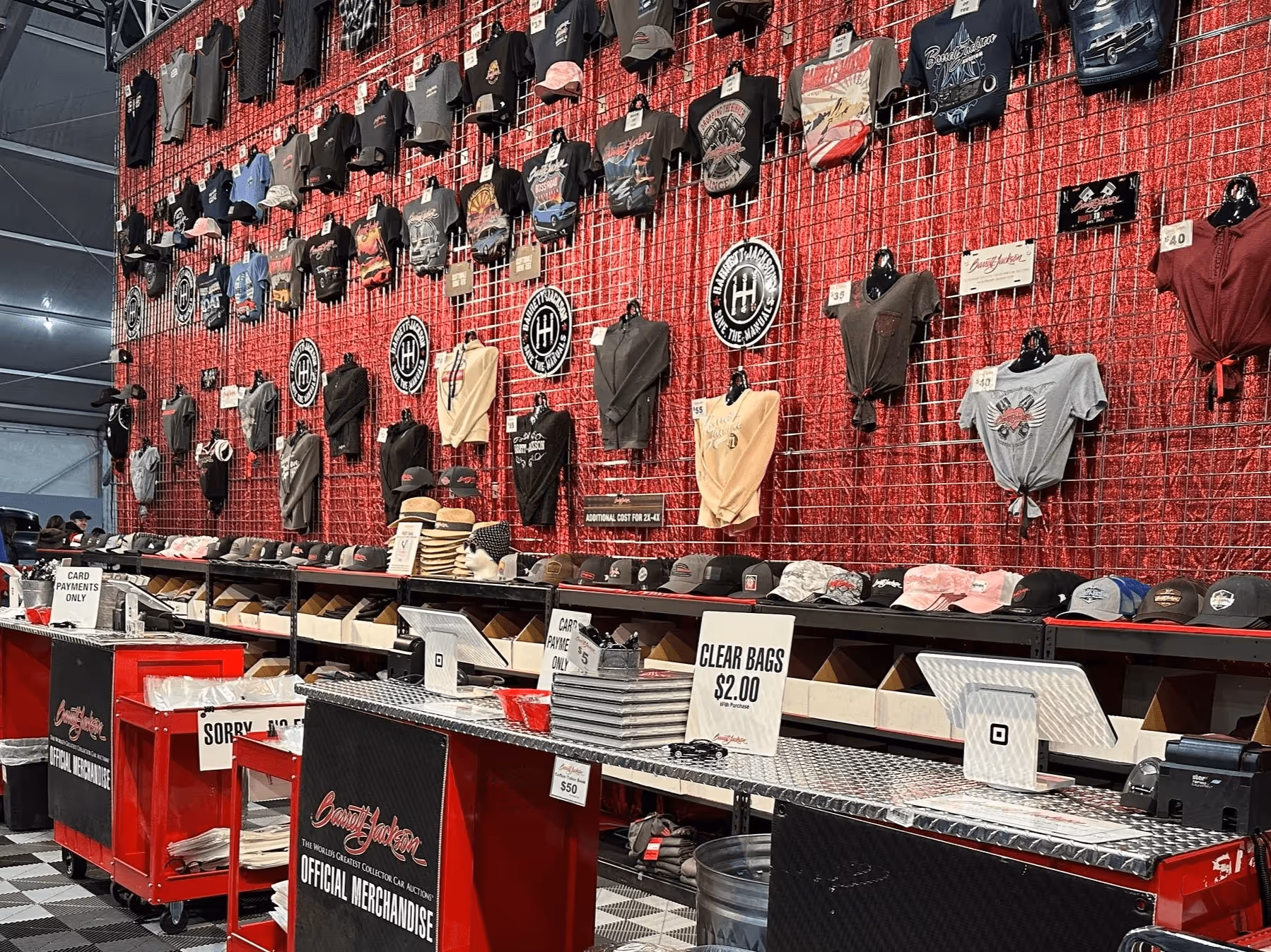 Retail point of sale system using Shopify POS and Square terminal for omni-channel inventory management, in-store checkout, and e-commerce integration