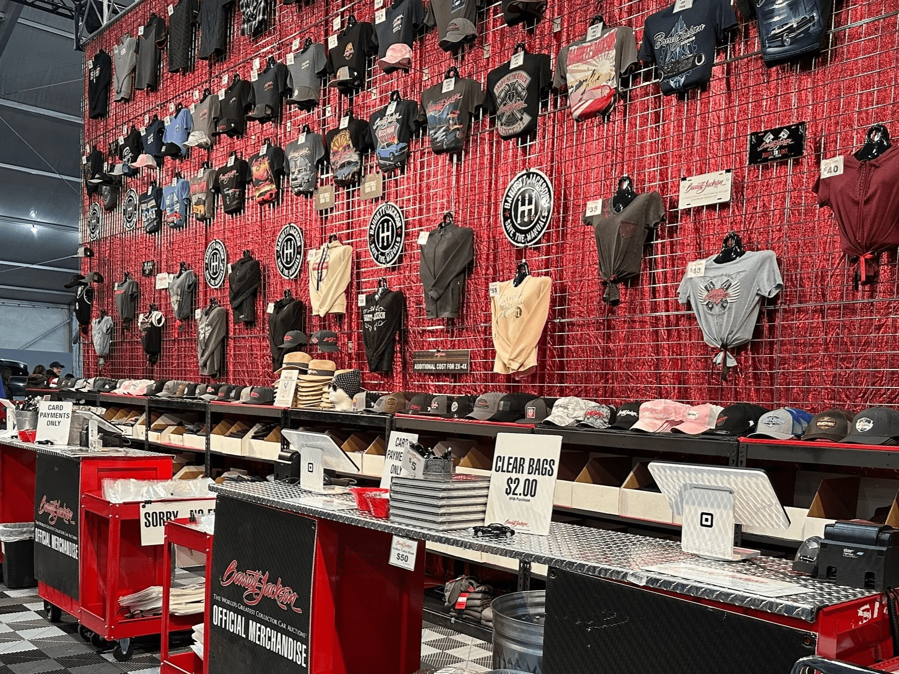 Retail point of sale system using Shopify POS and Square terminal for omni-channel inventory management, in-store checkout, and e-commerce integration