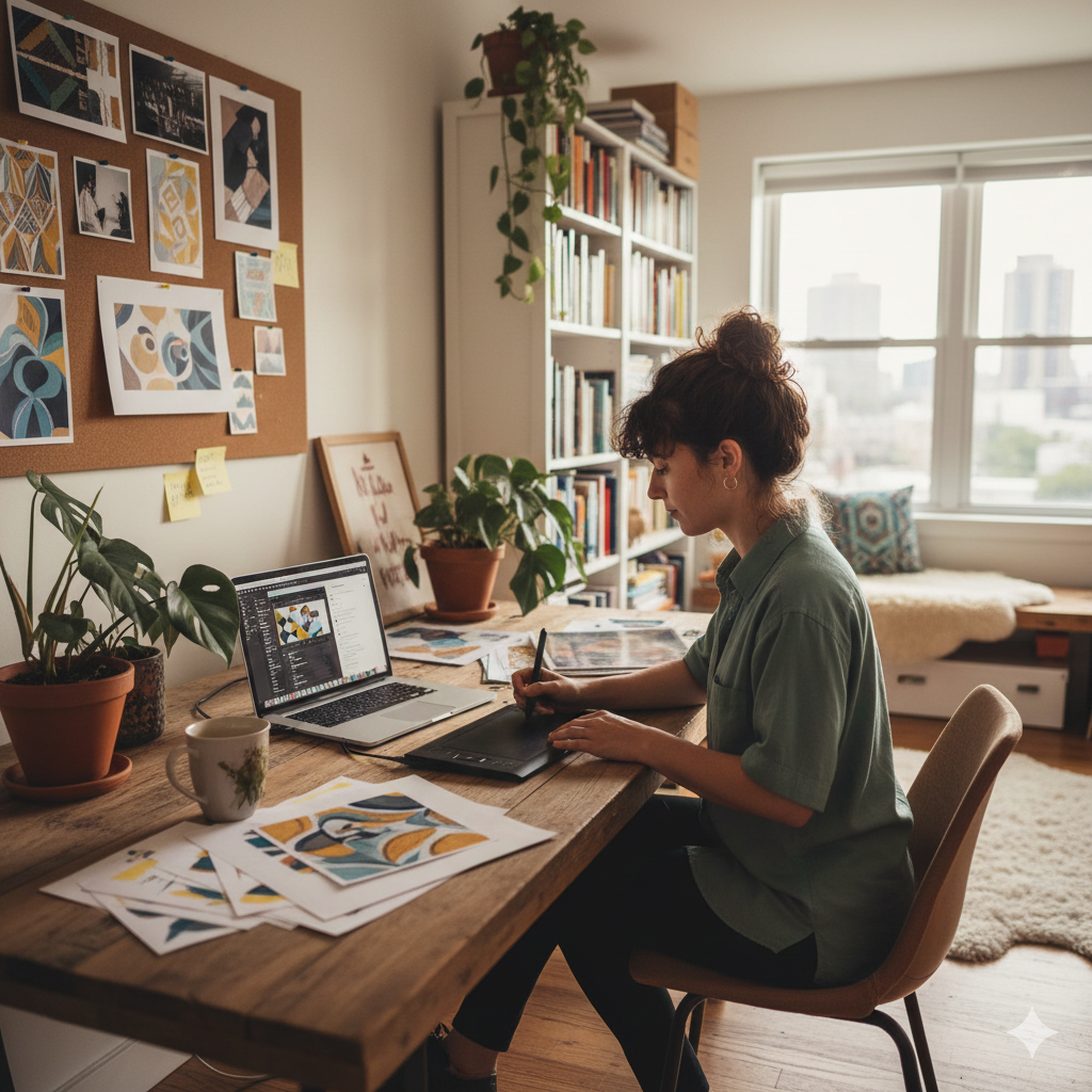 Freelancer Grafikdesign