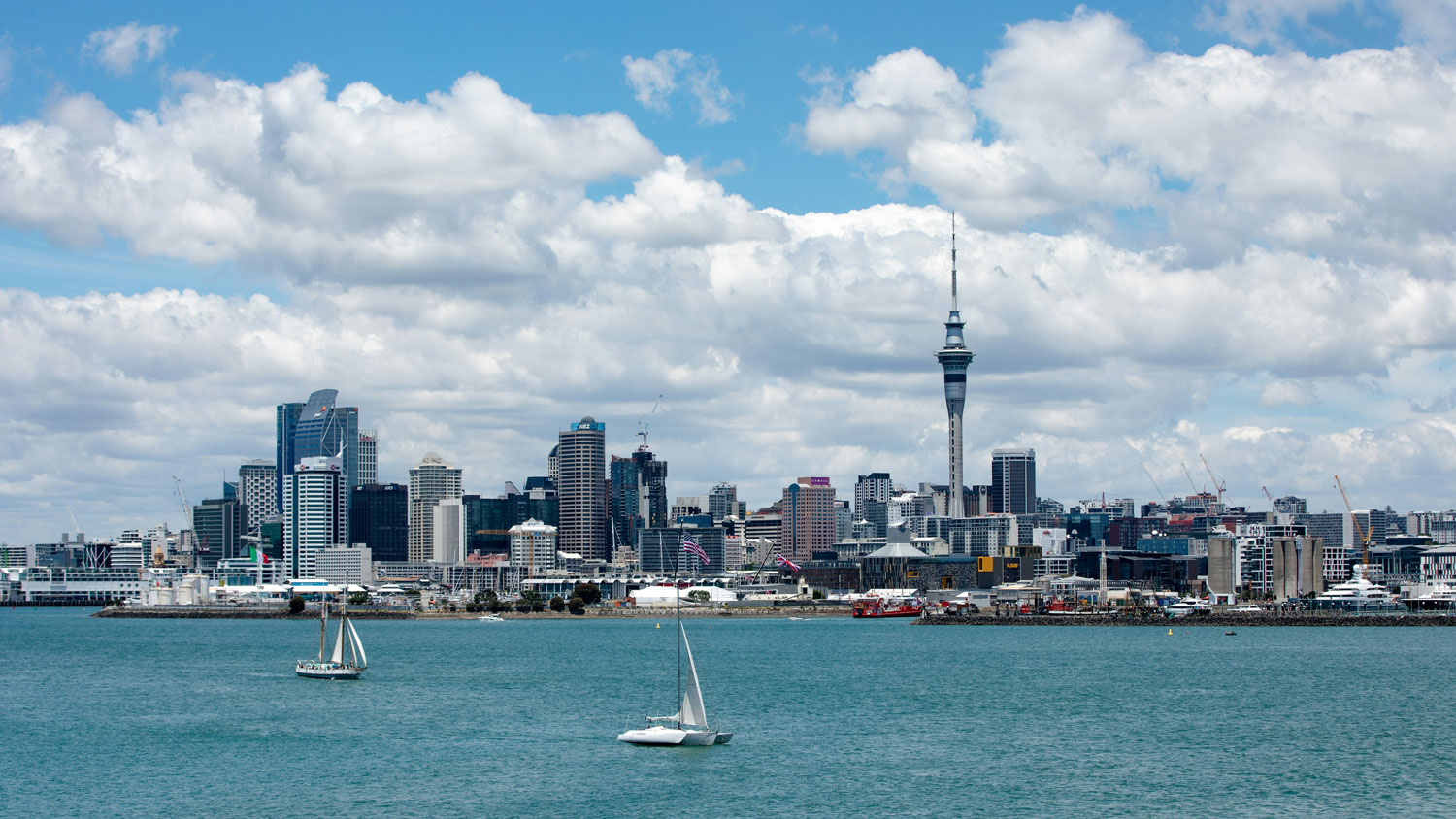 Sailing at Hobsonville Marina waterfront
