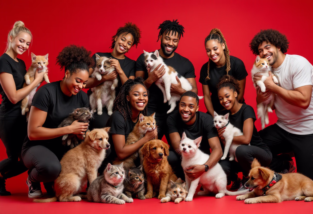 image of animal adoption event