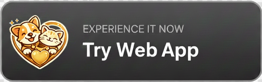Web app button