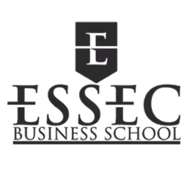 ESSEC Business School logo with stylized letter E above the text.