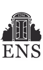 Logo with an arched doorway and the letters ENS below it.
