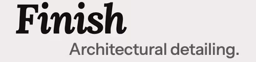 Finish - architectural detailing