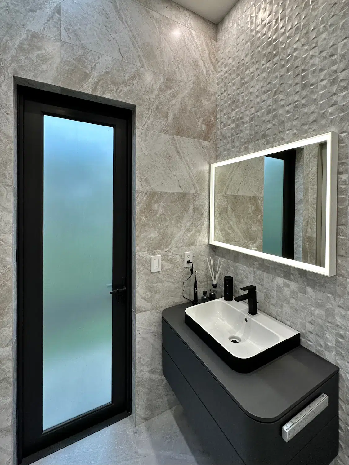 The workmanship was excellent. Everything was planned ahead of time, completed on schedule, and the finished shower looks even better than we expected.