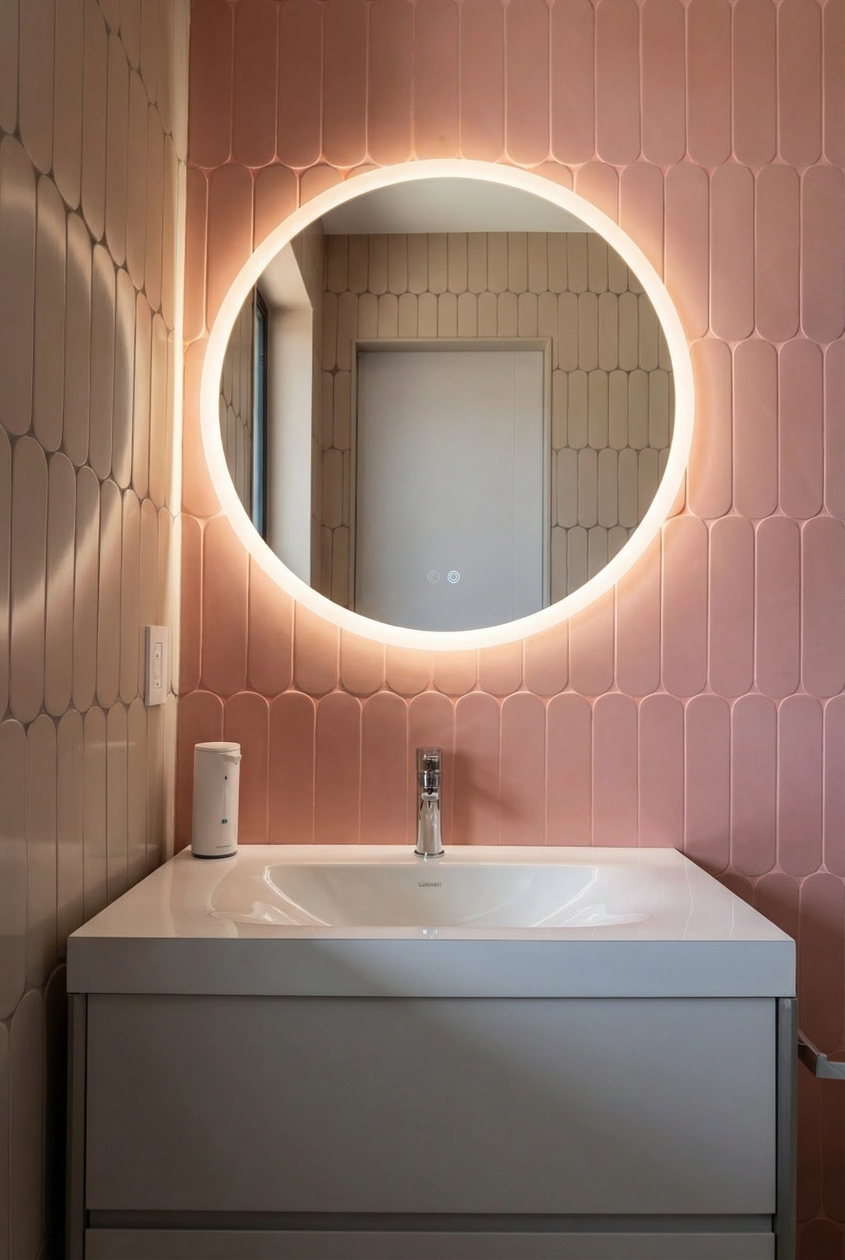 Botaniko, Weston - Bathroom Renovation, Subway Tile on wall Installation 