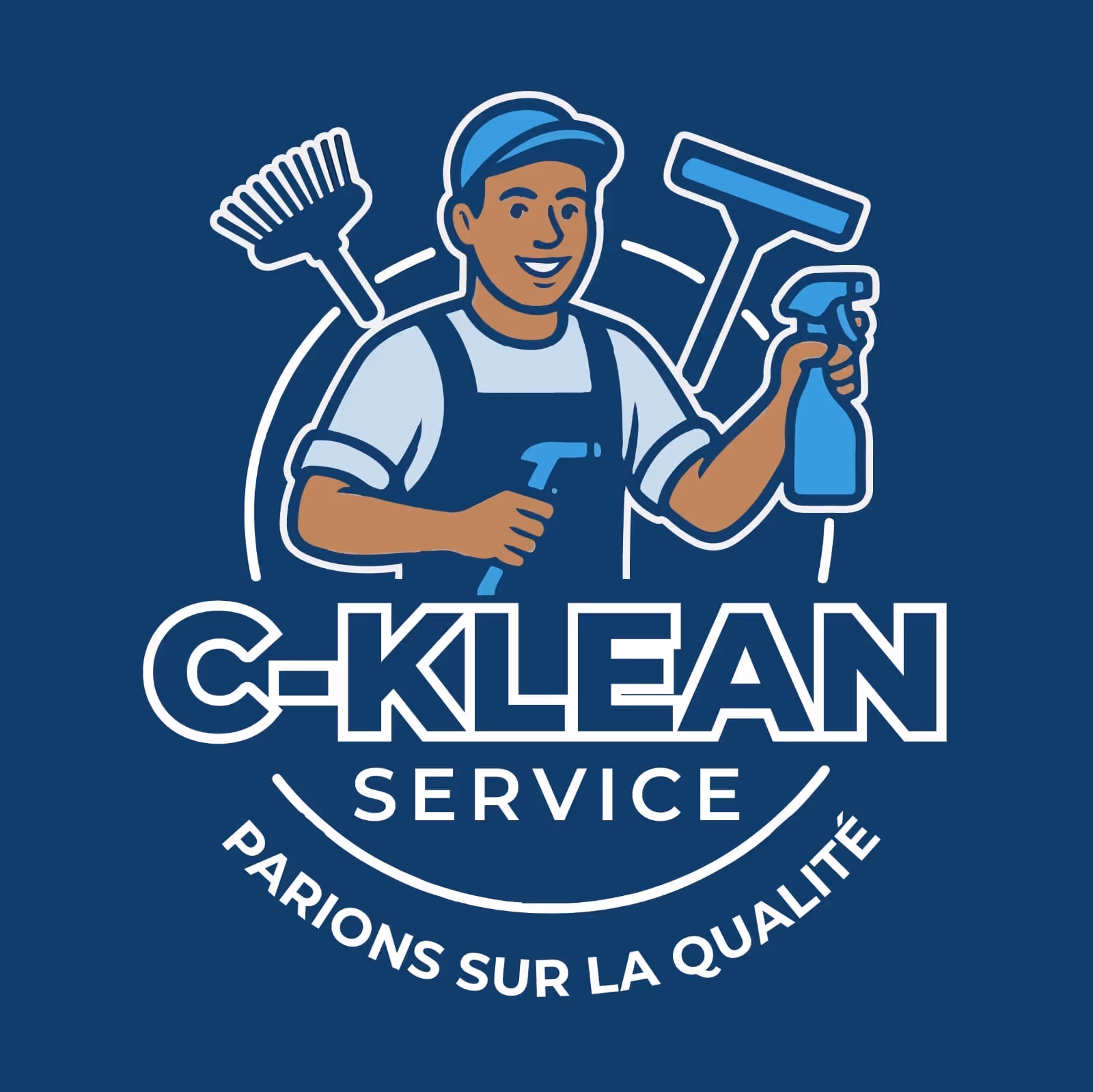 Logo de société de nettoyage sur annecy, annemasse, chamonix, et tout le 74