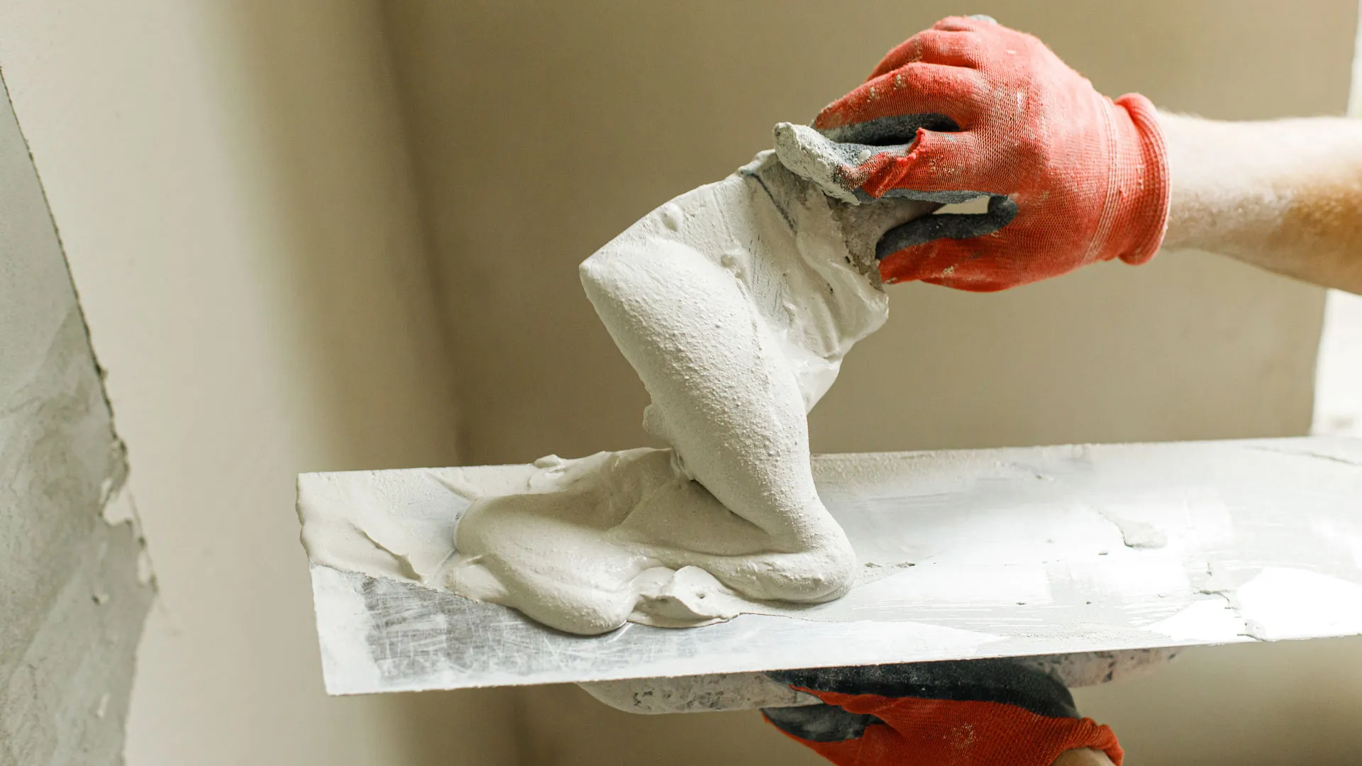 image of a technician installing solar panels