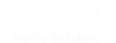 CNA logo in white text with tagline inglês definitivo below it on transparent background.