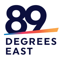 89 degrees east logo