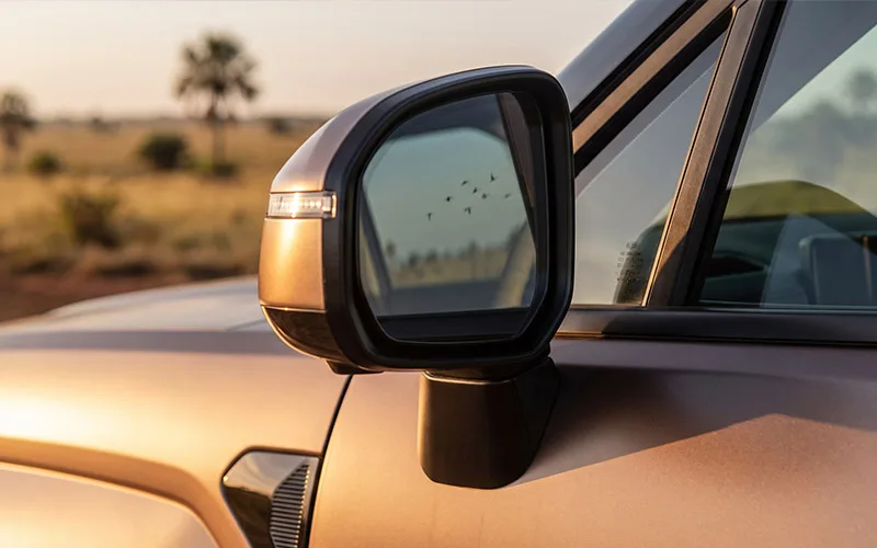Espejo retrovisor eléctrico de la Hyundai Santa Fe