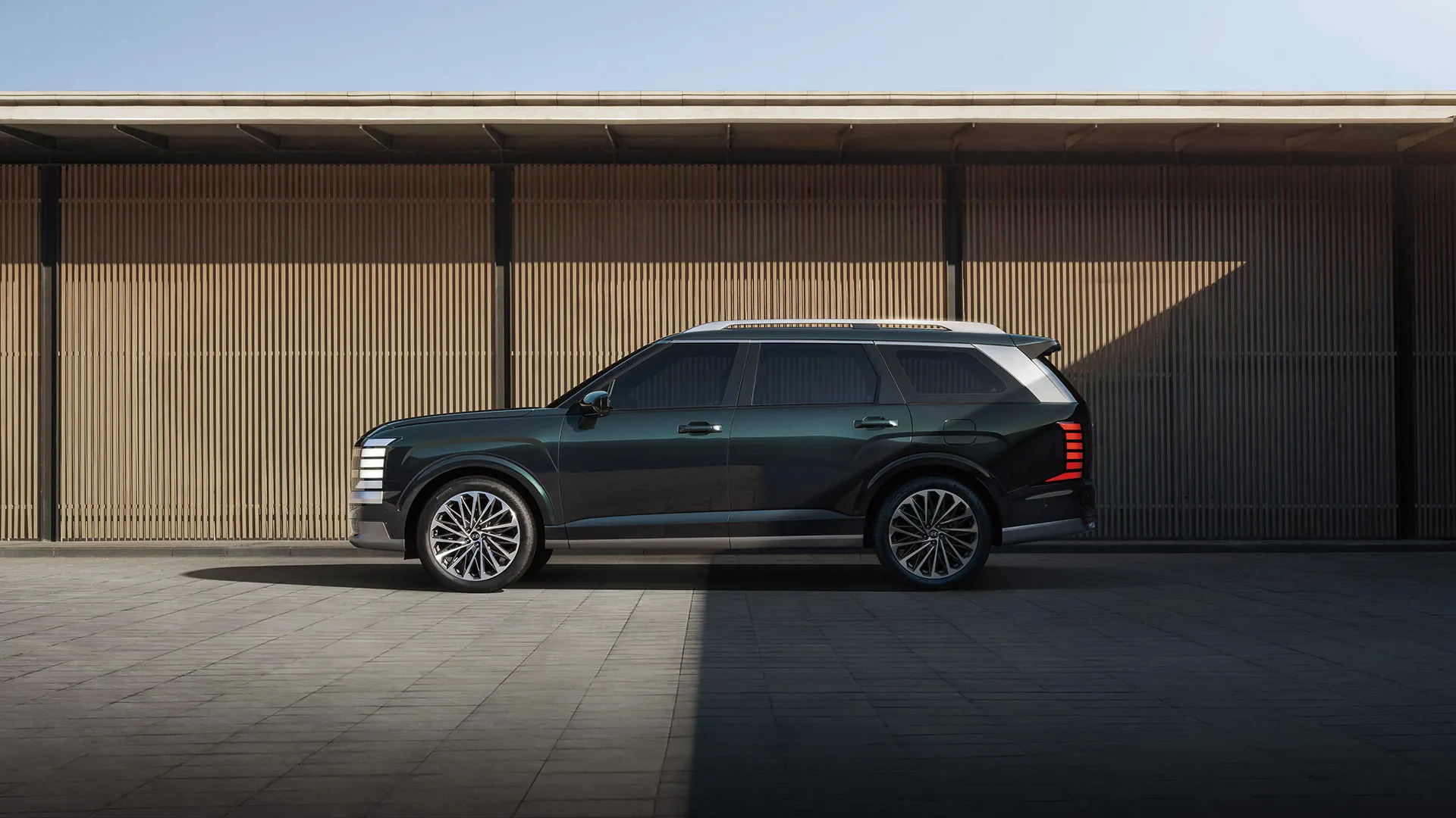 Hyundai Palisade vista lateral
