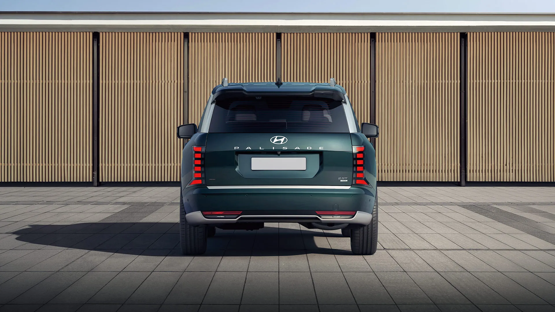 Hyundai Palisade vista trasera