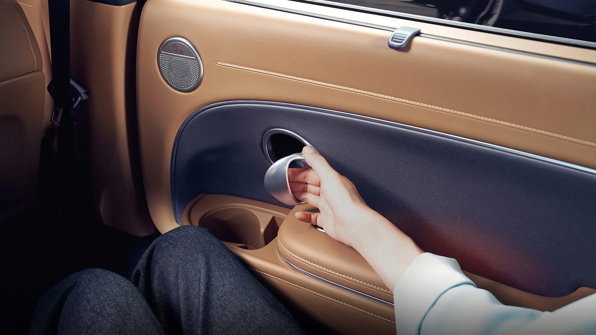 Detalle interior de la Hyundai Palisade