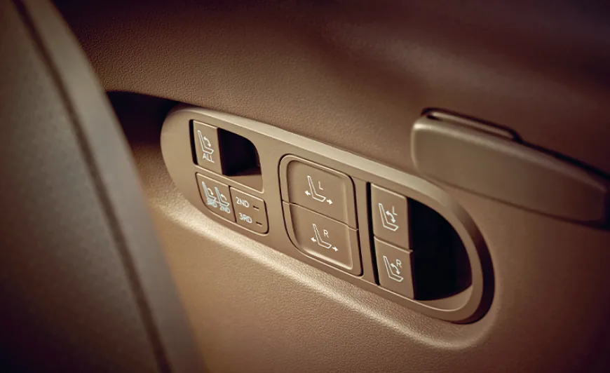 Asientos eléctricos para conductor y copiloto de la Hyundai Palisade