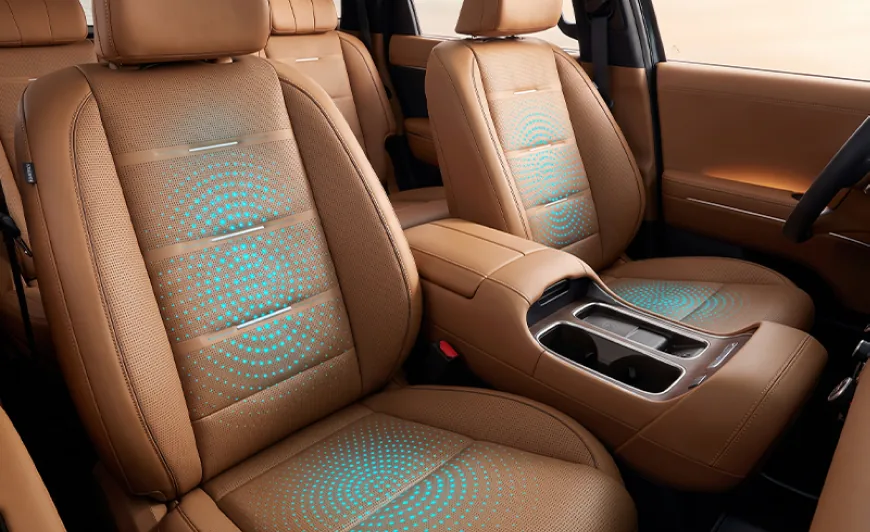 Función masaje para conductor y copiloto de la Hyundai Palisade
