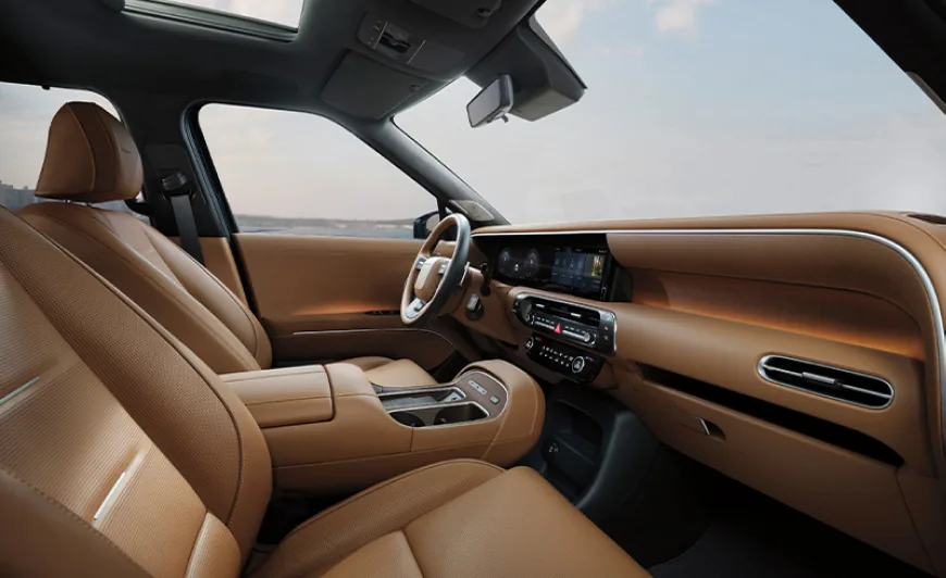 Iluminación ambiental interior de la Hyundai Palisade