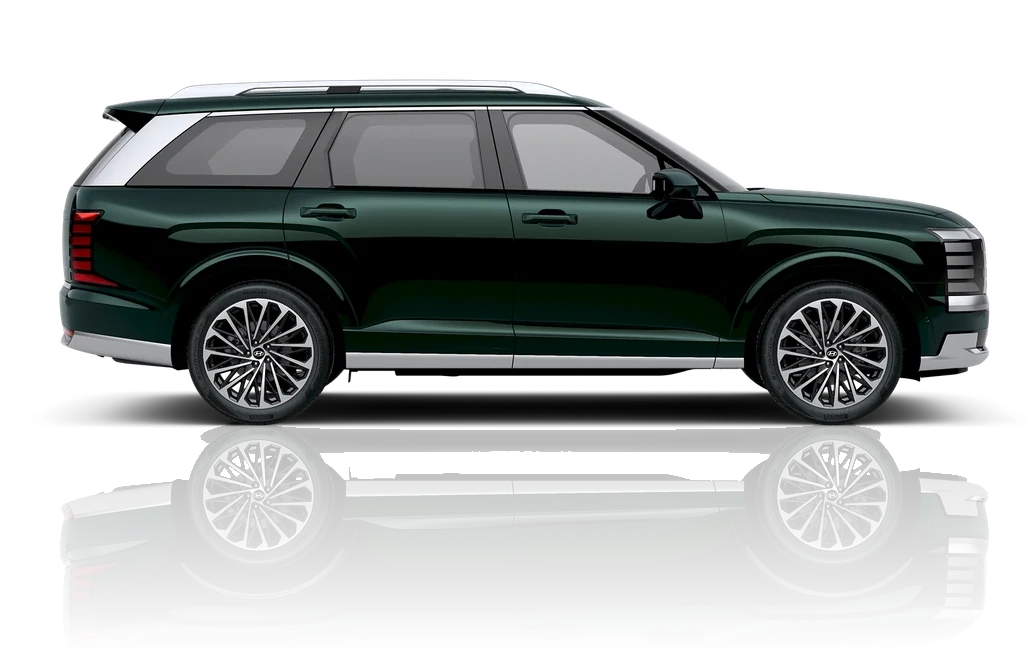 Hyundai Palisade color verde