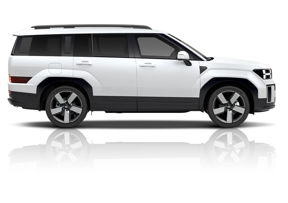 Hyundai Santa Fe color blanco