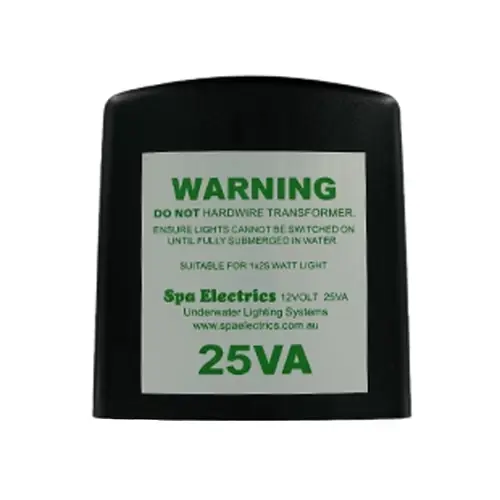 Spa Electrics LED Light Transformer 12 Volt 25 Amp