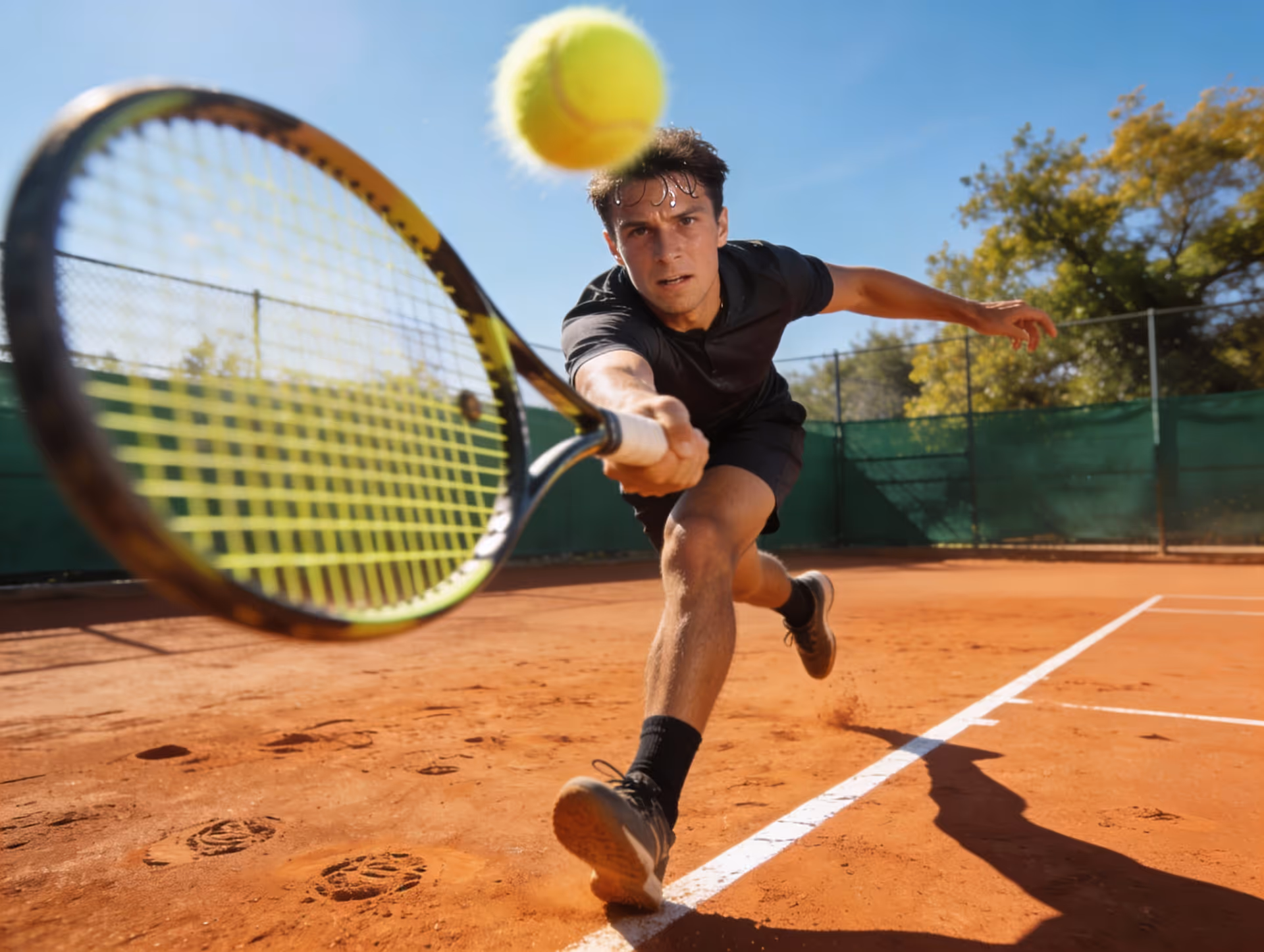 Team collaborating around a table with a notebook showing diagrams and colorful paper shapes.