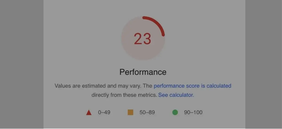 Before redesign of business generation website showing outdated layout, poor mobile responsiveness and unclear service messaging