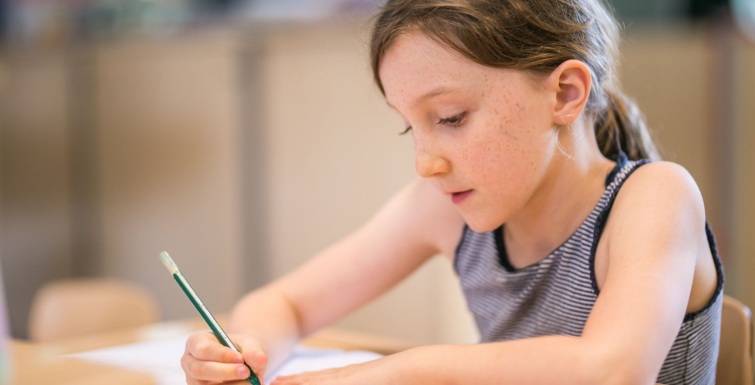 international primary school kids playing