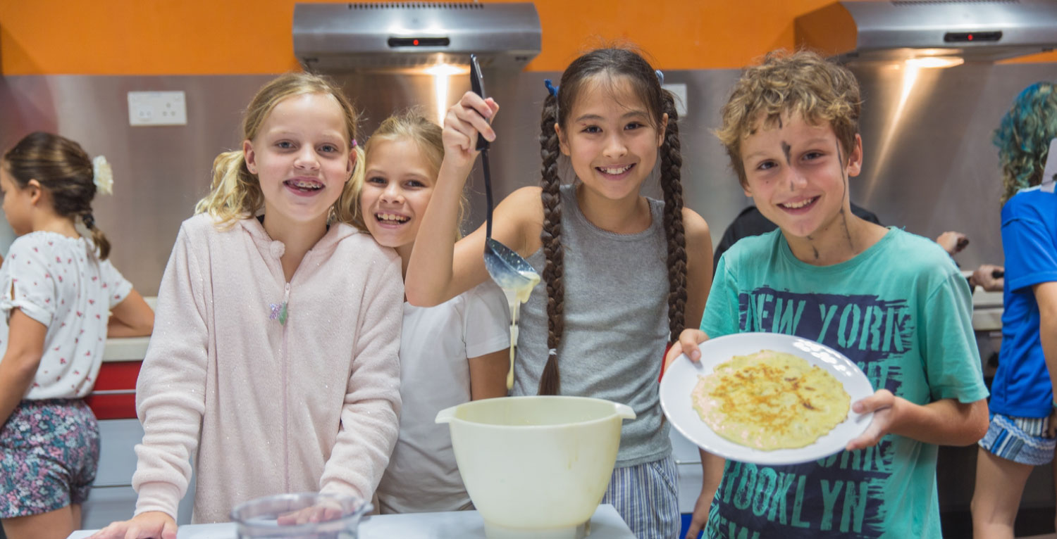 international primary school kids playing