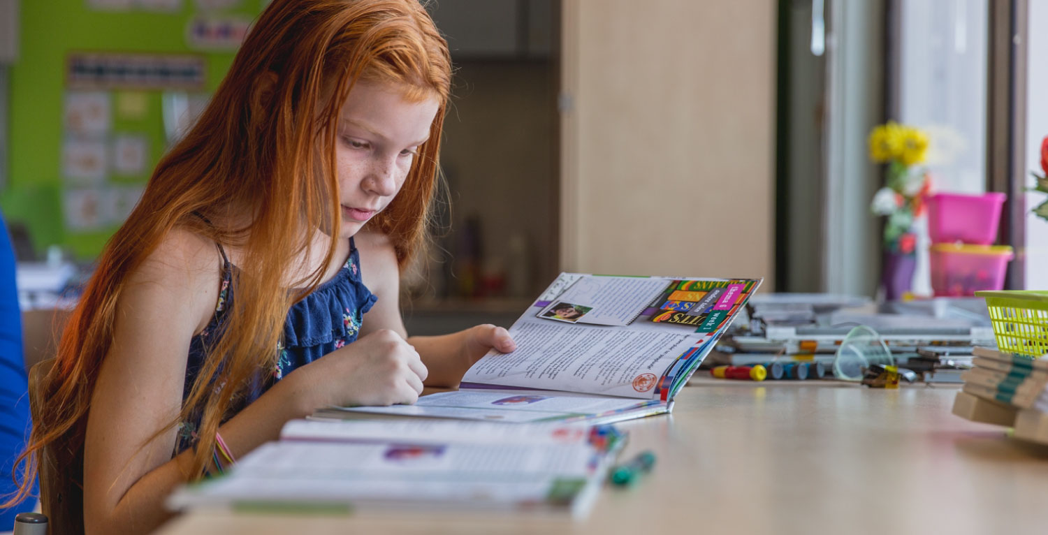 international primary school kids playing
