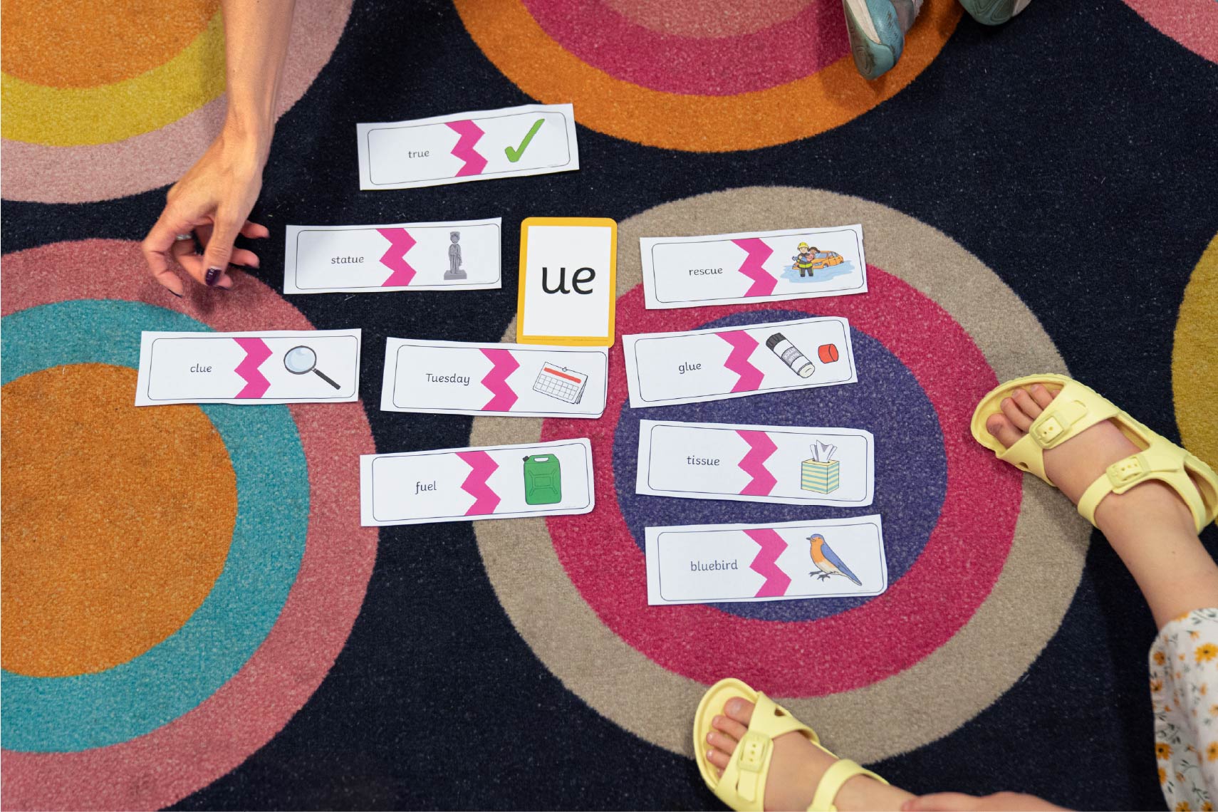 international primary school kids playing