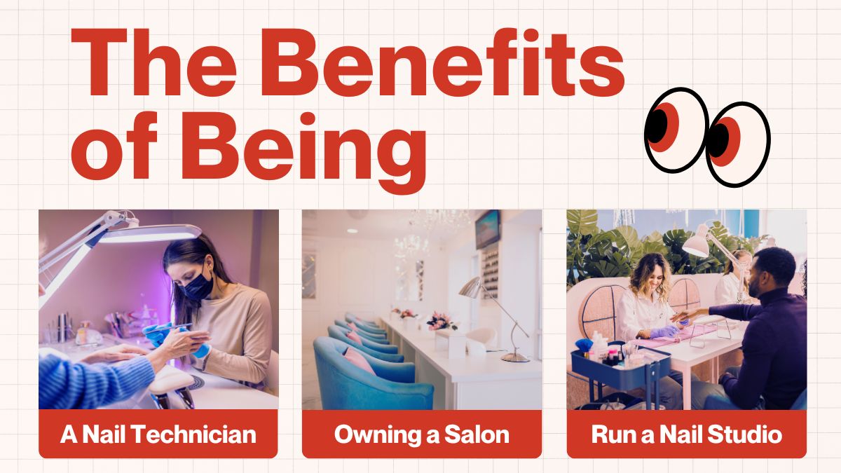 Lợi ích giữa làm nhân viên, mở tiệm và mở studio nail riêng